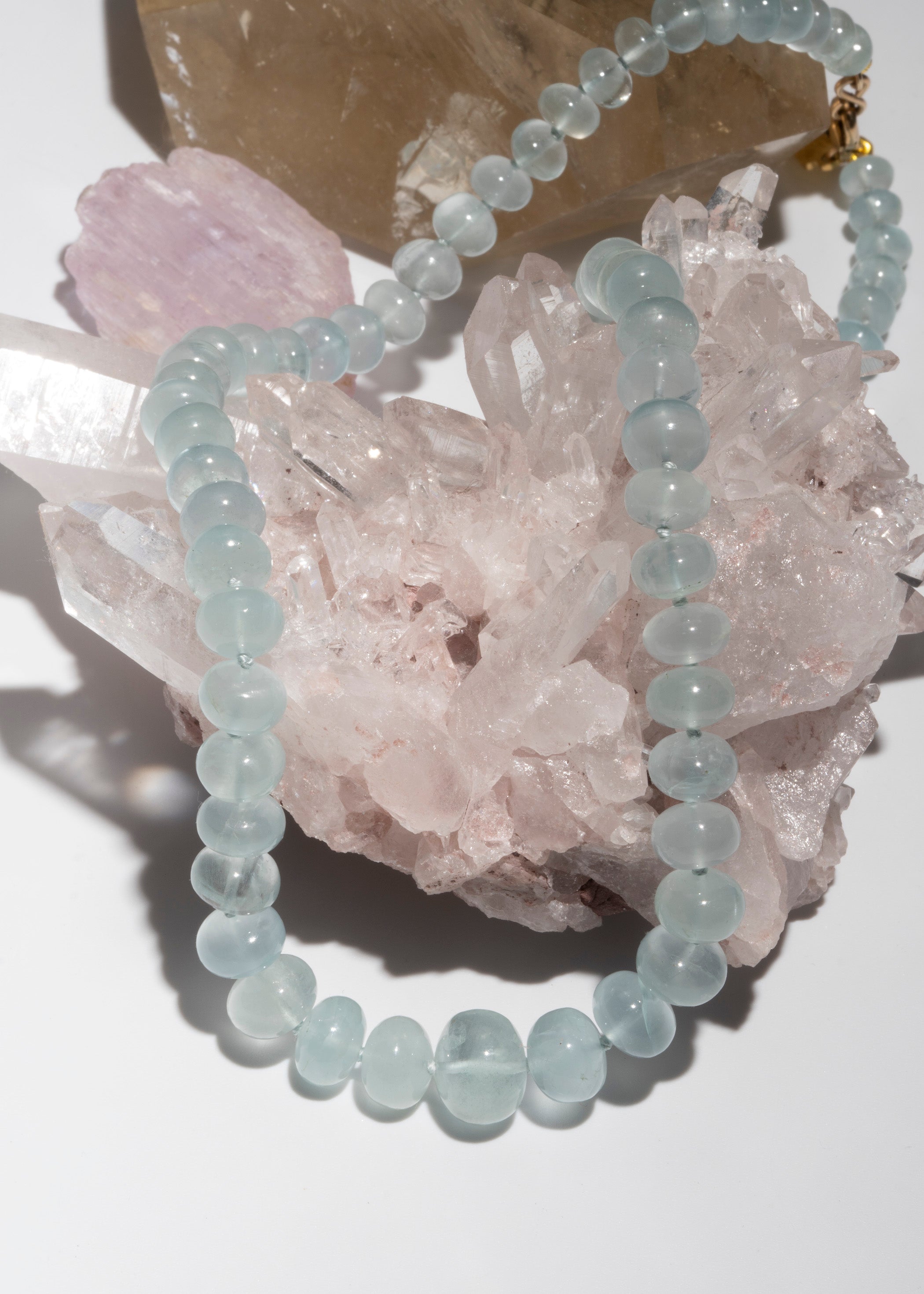 Allure of Milky Aquamarine Brittany Myra Jewelry