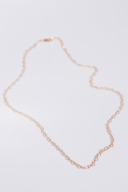 Sweet Hearts Chain 14k