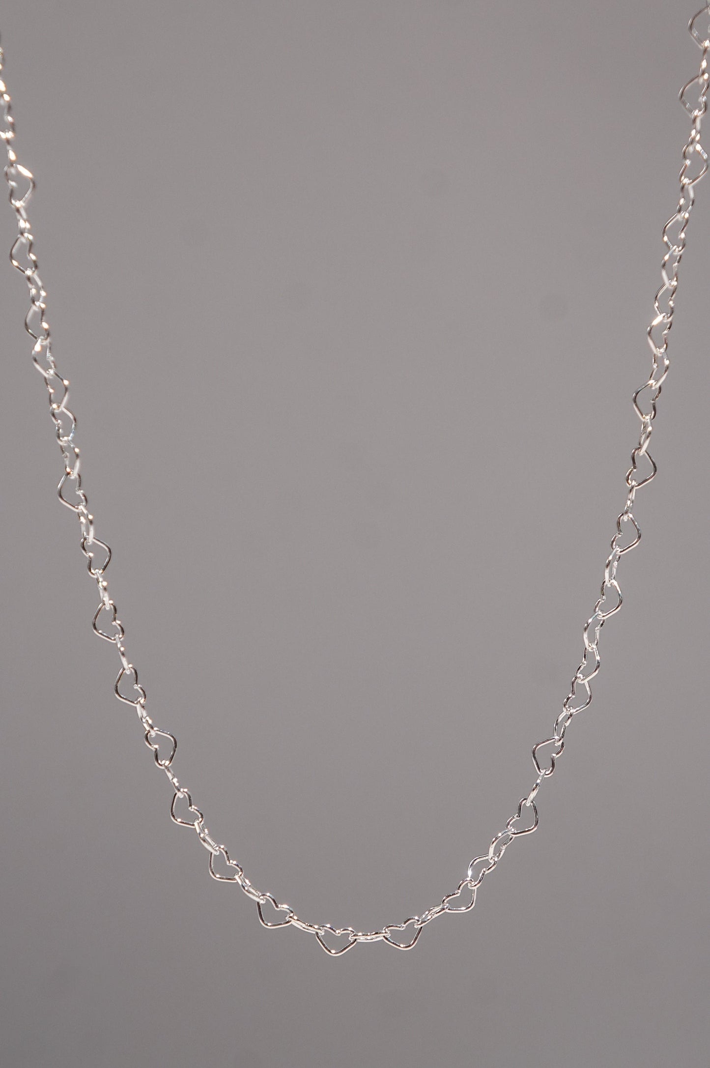 Sterling Silver Sweet Hearts Chain