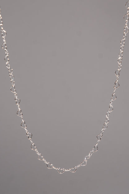 Sterling Silver Sweet Hearts Chain